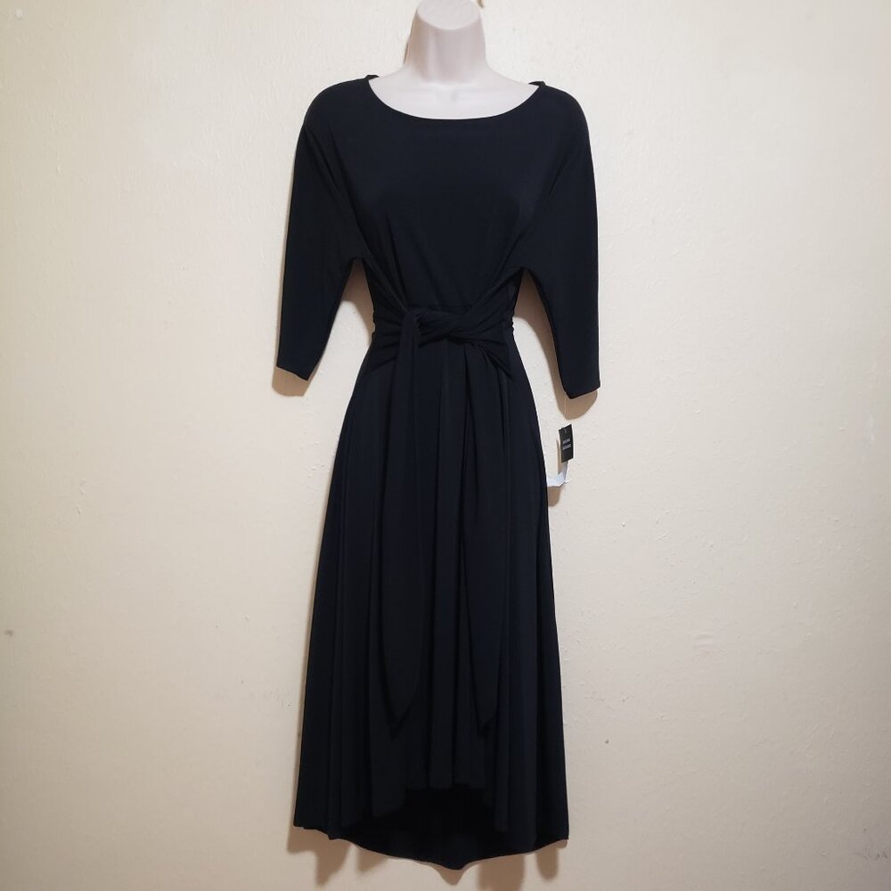 *NWT Black Asymmetrical Hem Dress Size PM